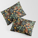 RED PANDAS IN DARK WILD NATURE Pillow Sham Gallery Image 3