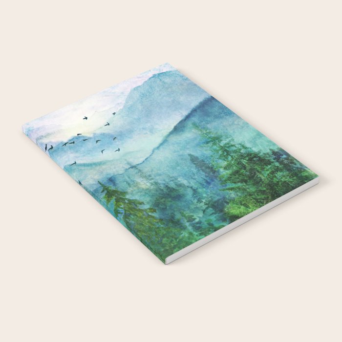 Spring Mountainscape Notebook Gallery Image 2