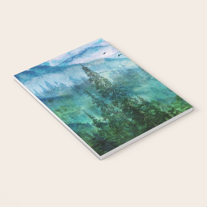 Spring Mountainscape Notebook Gallery Image 3