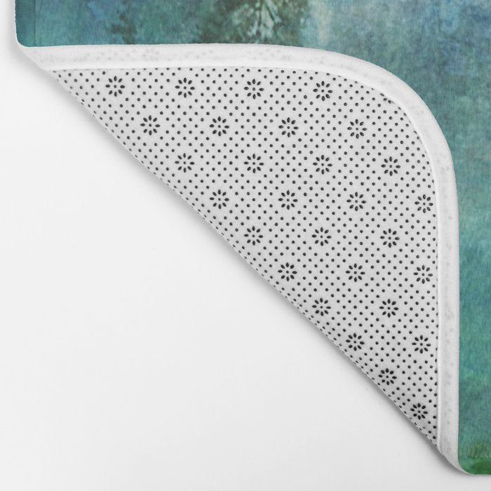 Spring Mountainscape Bath Mat Gallery Image 2