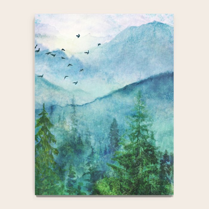 Spring Mountainscape Notebook Gallery Image 4