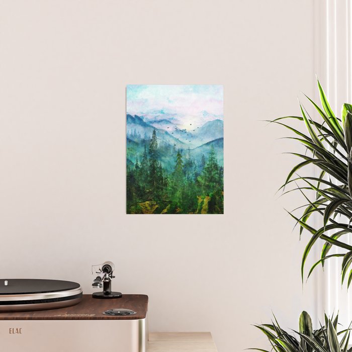 Spring Mountainscape Poster Gallery Image 2
