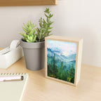 Spring Mountainscape Mini Art Print Gallery Image 2