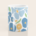 Blue and Yellow Flowers Coffee Mug Gallery Image 4