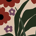 big tropical red flower plant  Coffee Mug Gallery Image 2