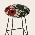 big tropical red flower plant  Stool Gallery Image 2