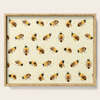 Honey bees Serving Tray Gallery Image 1