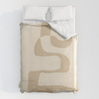 Abstract Art 55/beige Duvet Cover Gallery Image 6