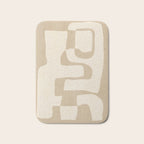 Abstract Art 55/beige Bath Mat Gallery Image 1