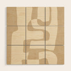 Abstract Art 55/beige Wood Wall Art Gallery Image 1