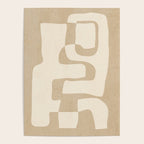 Abstract Art 55/beige Poster Gallery Image 4