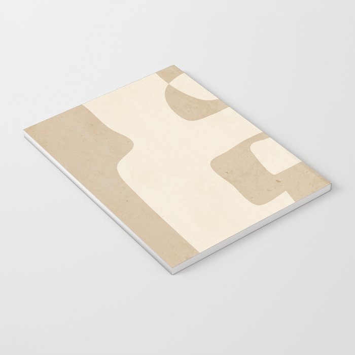 Abstract Art 55/beige Notebook Gallery Image 3