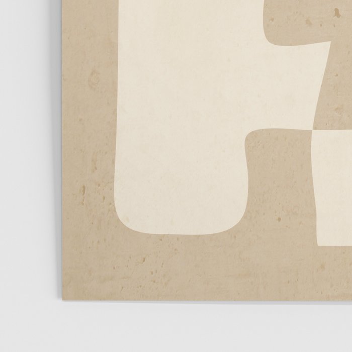 Abstract Art 55/beige Poster Gallery Image 3