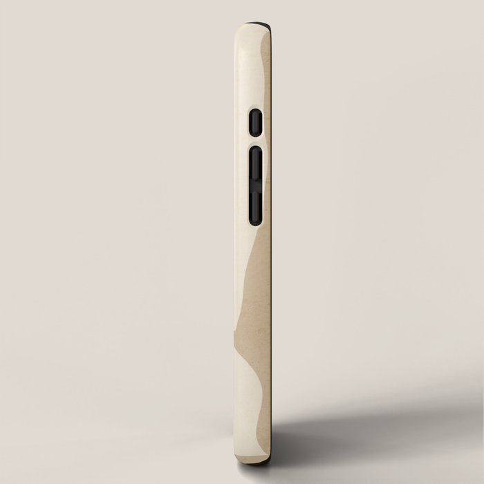 Abstract Art 55/beige iPhone Case Gallery Image 2