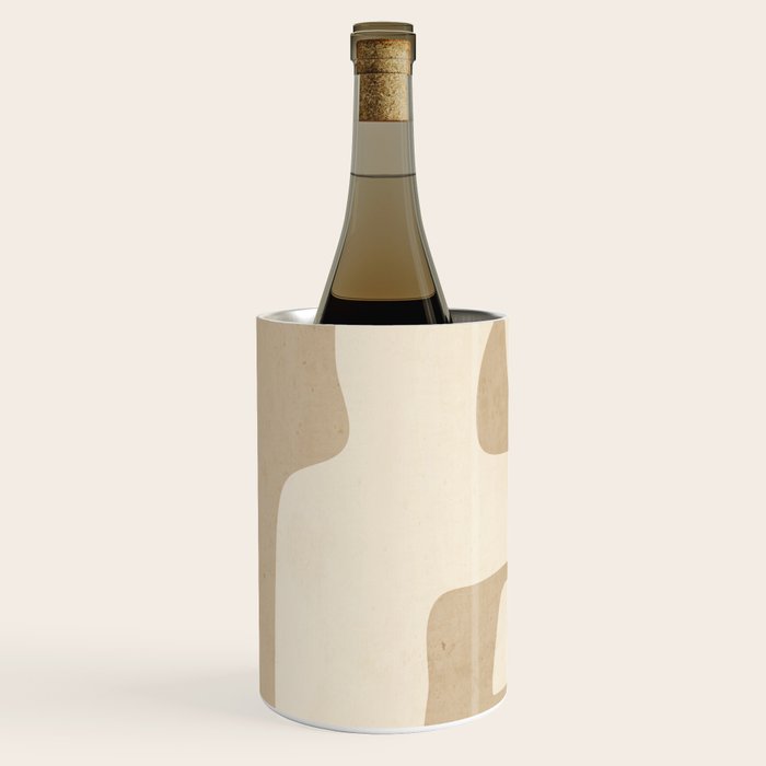 Abstract Art 55/beige Wine Chiller Gallery Image 2