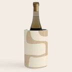 Abstract Art 55/beige Wine Chiller Gallery Image 1