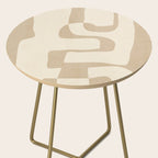 Abstract Art 55/beige Side Table Gallery Image 2