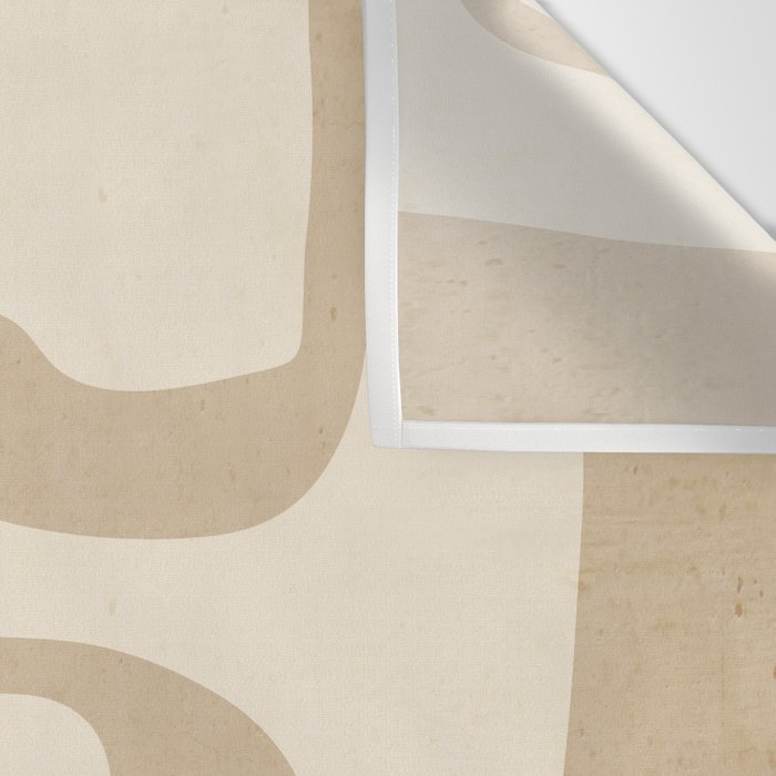 Abstract Art 55/beige Wall Tapestry Gallery Image 3