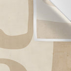 Abstract Art 55/beige Wall Tapestry Gallery Image 3