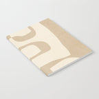 Abstract Art 55/beige Notebook Gallery Image 2