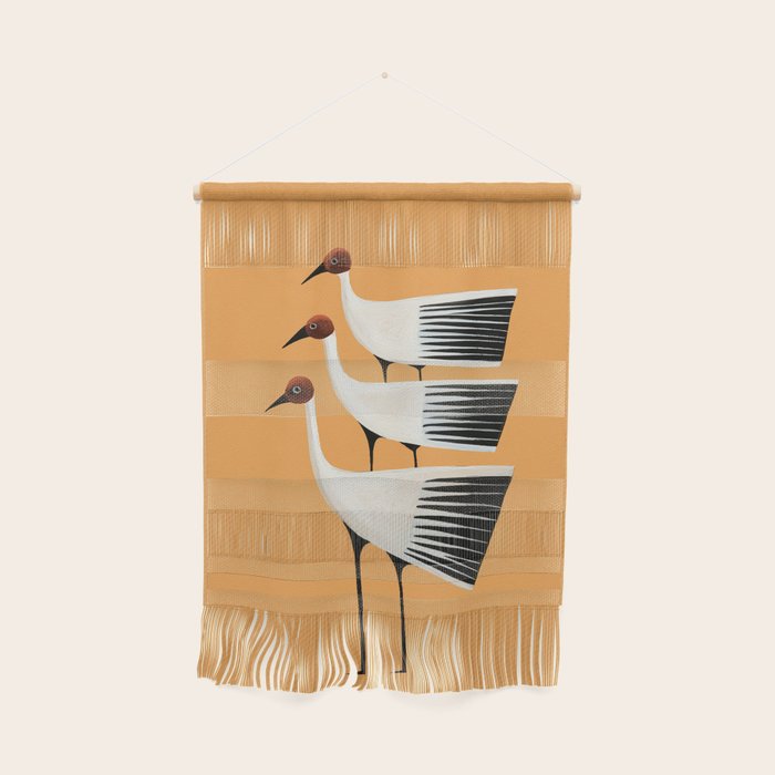 Striped Bird Trio II Wall Hanging Gallery Image 1