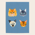 Cats Blue Poster Gallery Image 4