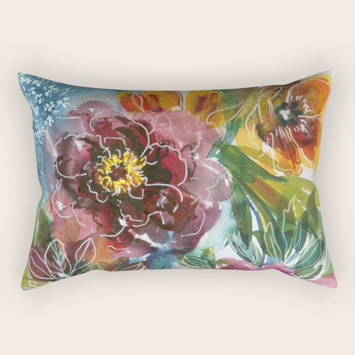 fairy cave N.o 2 Rectangular Pillow Gallery Image 1