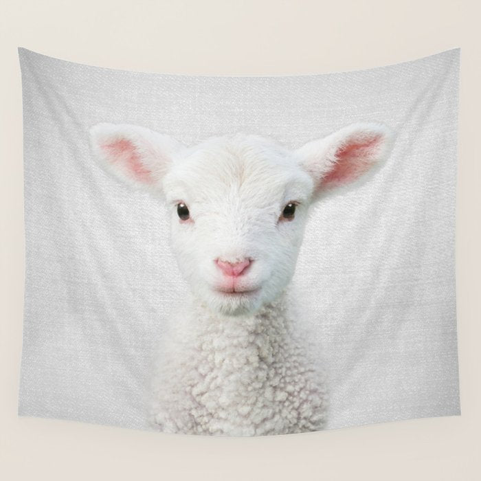 Lamb - Colorful Wall Tapestry Gallery Image 1