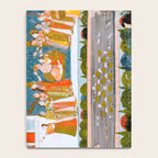 Hindola Raga (Spring Swinging) Indian Painted Illustration Notebook Gallery Image 4