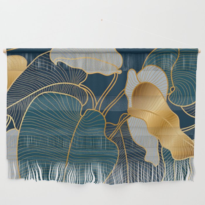 Art deco leaves Wall Hanging Gallery Image 1