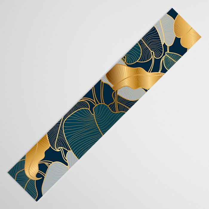 Art deco leaves Table Runner Gallery Image 3