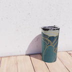 Art deco leaves Travel Mug Gallery Image 4