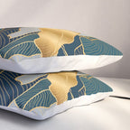 Art deco leaves Pillow Sham Gallery Image 3
