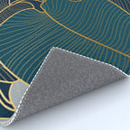 Art deco leaves Rug Gallery Image 4