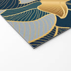Art deco leaves Welcome Mat Gallery Image 2