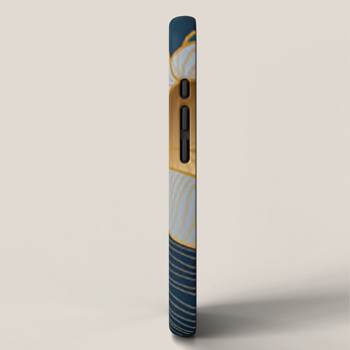 Art deco leaves iPhone Case Gallery Image 2