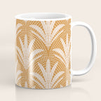 Boho Rustic Palm Radiance Caramel Brown Coffee Mug Gallery Image 1