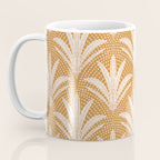 Boho Rustic Palm Radiance Caramel Brown Coffee Mug Gallery Image 3