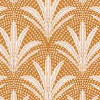 Boho Rustic Palm Radiance Caramel Brown Coffee Mug Gallery Image 2