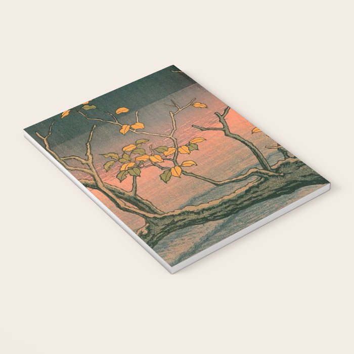 Nenokuchi Lake by Kawase Hasui Notebook Gallery Image 3