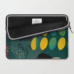 mid century shapes garden party 4 Laptop Sleeve Gallery Image 2
