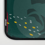 mid century shapes garden party 4 Laptop Sleeve Gallery Image 3