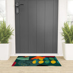 mid century shapes garden party 4 Welcome Mat Gallery Image 3