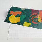 mid century shapes garden party 4 Wrapping Paper Gallery Image 2