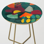 mid century shapes garden party 4 Side Table Gallery Image 2