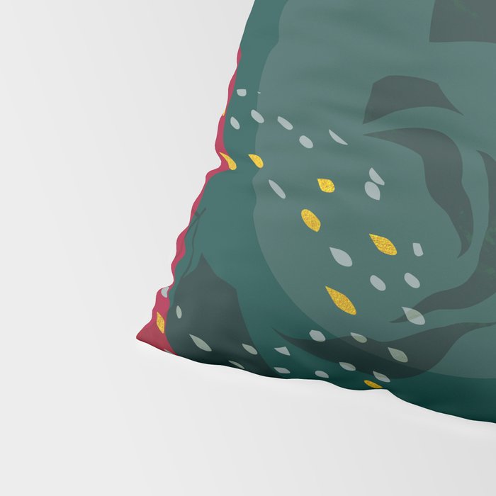 mid century shapes garden party 4 Pillow Sham Gallery Image 4