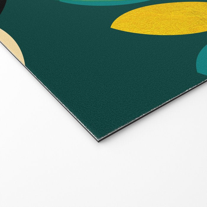 mid century shapes garden party 4 Welcome Mat Gallery Image 2