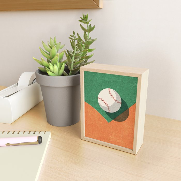 BALLS / Baseball Mini Art Print Gallery Image 2