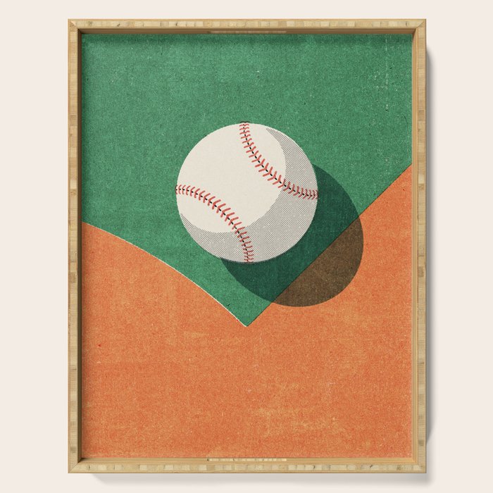 BALLS / Baseball Serving Tray Gallery Image 1