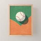 BALLS / Baseball Mini Art Print Gallery Image 1